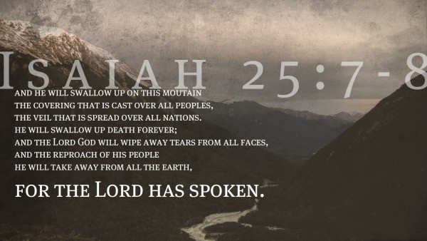 Isaiah 25:7-8