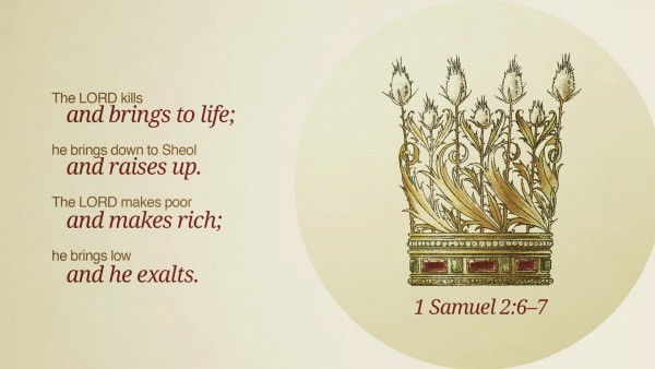 1 Samuel 2:6-7