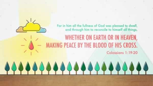 Colossians 1:19-20