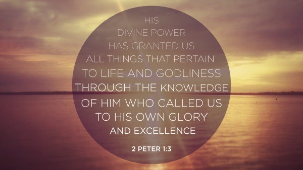 2 Peter 1:3